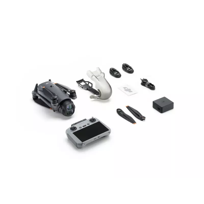 Quadcóptero DJI Mavic 4 Pro 100 MP 12288 x 8192 píxeis cinzento
