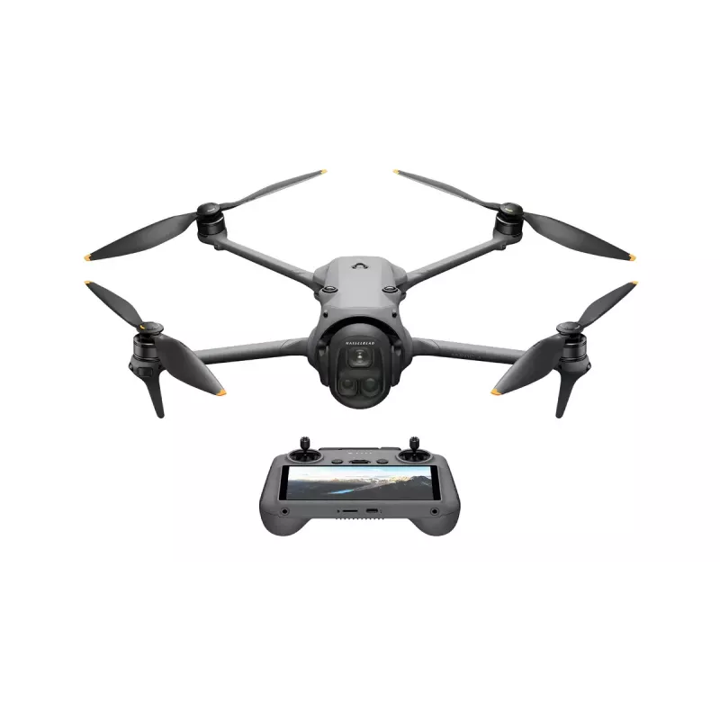 Drone DJI Mavic 4 Pro Fly More Combo — 4 rotores, 100 MP, 27 m/s, 41.000 m de alcance, 1,063 kg, cinzento