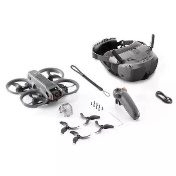 DJI Avata 2 Fly Smart Combo (bateria única) – kit compacto de drone FPV com uma bateria