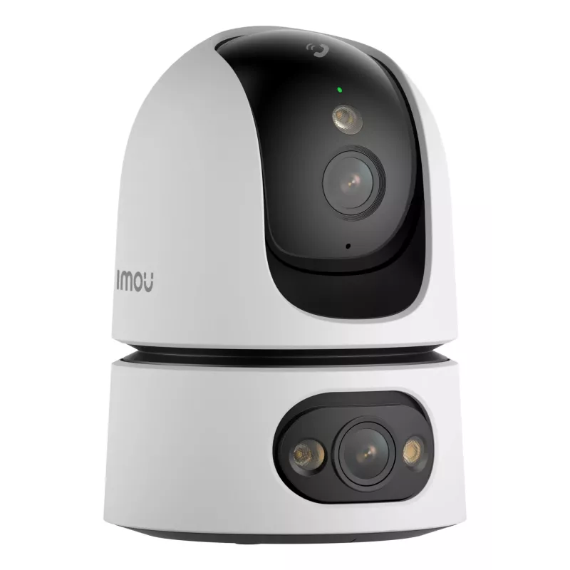 Câmara de vigilância IP IMOU Ranger Dual Pro 6MP — interior, mesa, 2304×1296, 3,6mm, zoom digital 8×, ângulo de visão 91°×47°