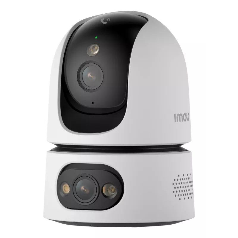Câmara de vigilância IP IMOU Ranger Dual Pro 6MP — interior, mesa, 2304×1296, 3,6mm, zoom digital 8×, ângulo de visão 91°×47°