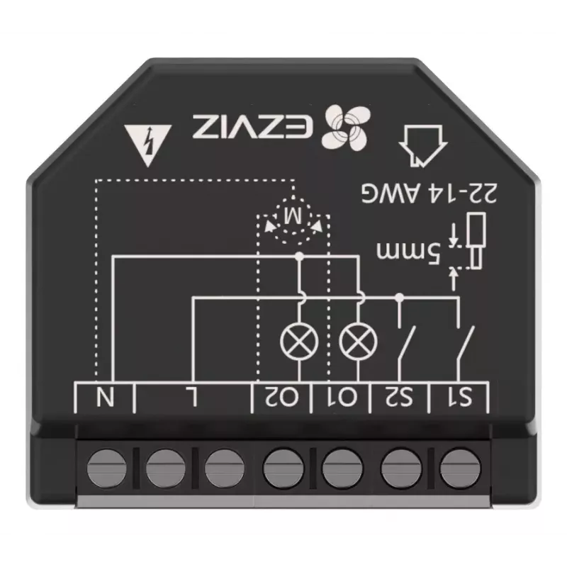 Dispositivo sem fios EZVIZ T36WN Wi-Fi AC Alimentação 100-240V Compacto – Fonte de alimentação: AC