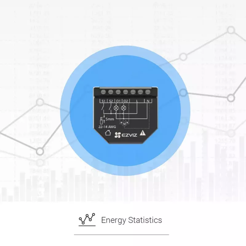 Dispositivo sem fios EZVIZ T36WN Wi-Fi AC Alimentação 100-240V Compacto – Fonte de alimentação: AC