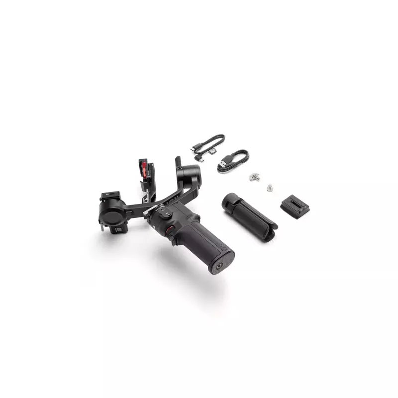 Estabilizador de câmara de mão DJI RS 3 Mini Preto capacidade 2 kg peso 795 g