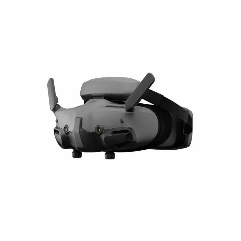 Visor montado na cabeça dedicado DJI Goggles 3 Micro-OLED 1920x1080, IPD ajustável, 0,47 kg, cinzento/preto