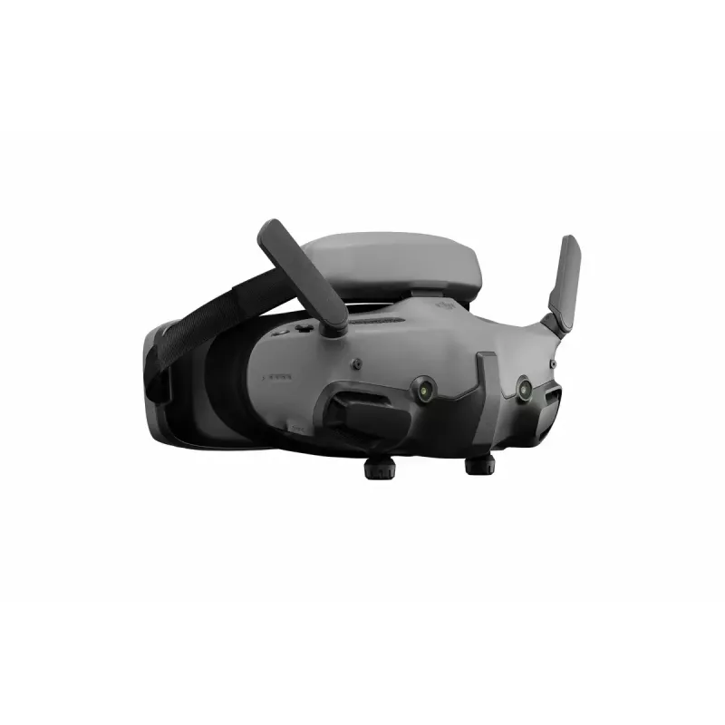 Visor montado na cabeça dedicado DJI Goggles 3 Micro-OLED 1920x1080, IPD ajustável, 0,47 kg, cinzento/preto