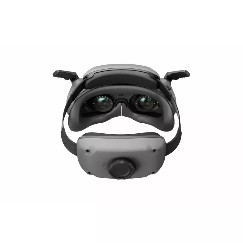 Visor montado na cabeça dedicado DJI Goggles 3 Micro-OLED 1920x1080, IPD ajustável, 0,47 kg, cinzento/preto