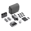 Quadricóptero DJI Air 3s Fly More Combo — câmara de 50 MP, 4K 3840×2160, 27 m/s, alcance de 32.000 m, bateria de 4276 mAh, cinzento