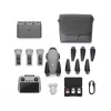 Quadricóptero DJI Air 3s Fly More Combo — câmara de 50 MP, 4K 3840×2160, 27 m/s, alcance de 32.000 m, bateria de 4276 mAh, cinzento