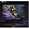 Televisor de projeção Hisense PX3 projetor de distância ultra-curta 2800 ANSI Lumen UHD 4K (3840x2160) preto, cinzento-escuro