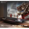 Televisor de projeção Hisense PX3 projetor de distância ultra-curta 2800 ANSI Lumen UHD 4K (3840x2160) preto, cinzento-escuro