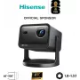 Projetor HISENSE C3 4K Trichroma Laser Beamer 2.500 ANSI-Lumen, modelo 20017736