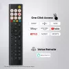 TV Hisense 50Q7S 50 polegadas (127 cm) QLED 4K Ultra HD Smart-TV, Direct-LED, HomeOS, Wi‑Fi, preto