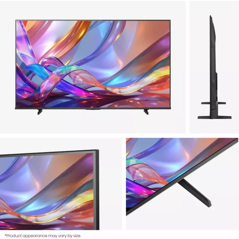 TV Hisense 50Q7S 50 polegadas (127 cm) QLED 4K Ultra HD Smart-TV, Direct-LED, HomeOS, Wi‑Fi, preto