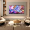 TV Hisense 50Q7S 50 polegadas (127 cm) QLED 4K Ultra HD Smart-TV, Direct-LED, HomeOS, Wi‑Fi, preto