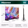 TV Hisense 50Q7S 50 polegadas (127 cm) QLED 4K Ultra HD Smart-TV, Direct-LED, HomeOS, Wi‑Fi, preto