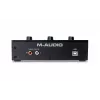 Interface de áudio M-Audio M-Track Solo — USB 16 bits/48 kHz, 1 entrada/1 saída, conector combinado XLR/TRS e entrada de instrumento, alimentação fantasma 48 V, saída para auscultadores
