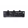 Interface de áudio M-Audio M-Track Solo — USB 16 bits/48 kHz, 1 entrada/1 saída, conector combinado XLR/TRS e entrada de instrumento, alimentação fantasma 48 V, saída para auscultadores