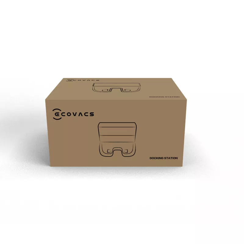 Estação de carregamento Ecovacs D-CD01-2051 para robô aspirador, modelos compatíveis, preto/branco
