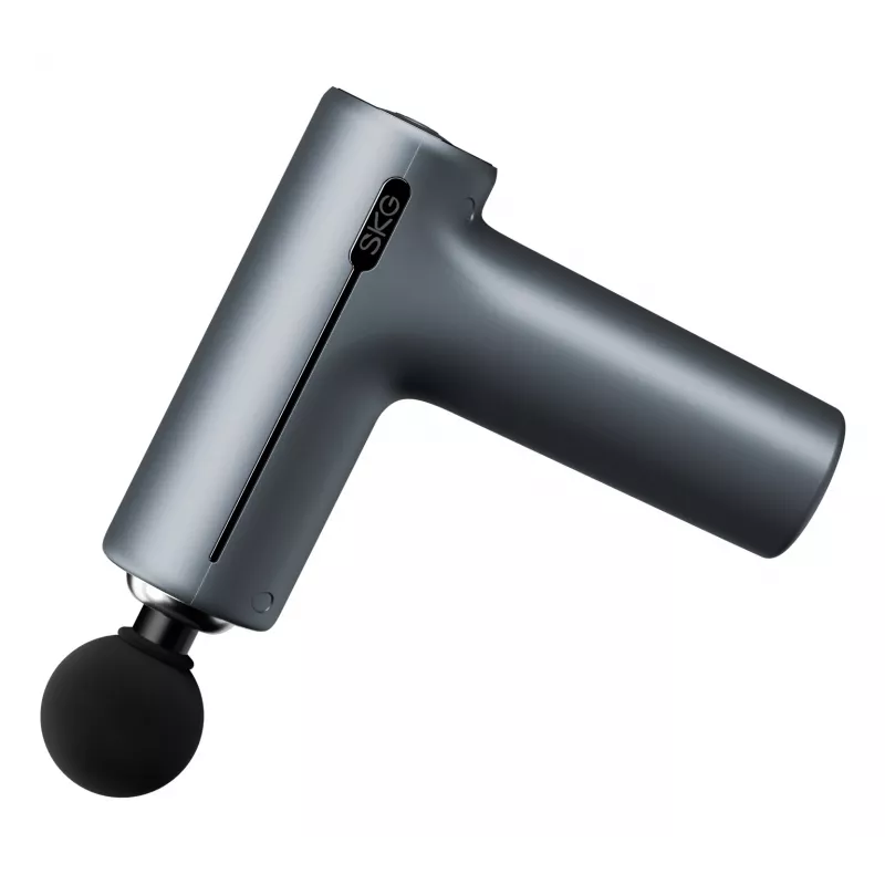 Massageador de pescoço e ombros percussão e vibração portátil SKG F1 Pro, bateria 10 W, cinzento, 461 g