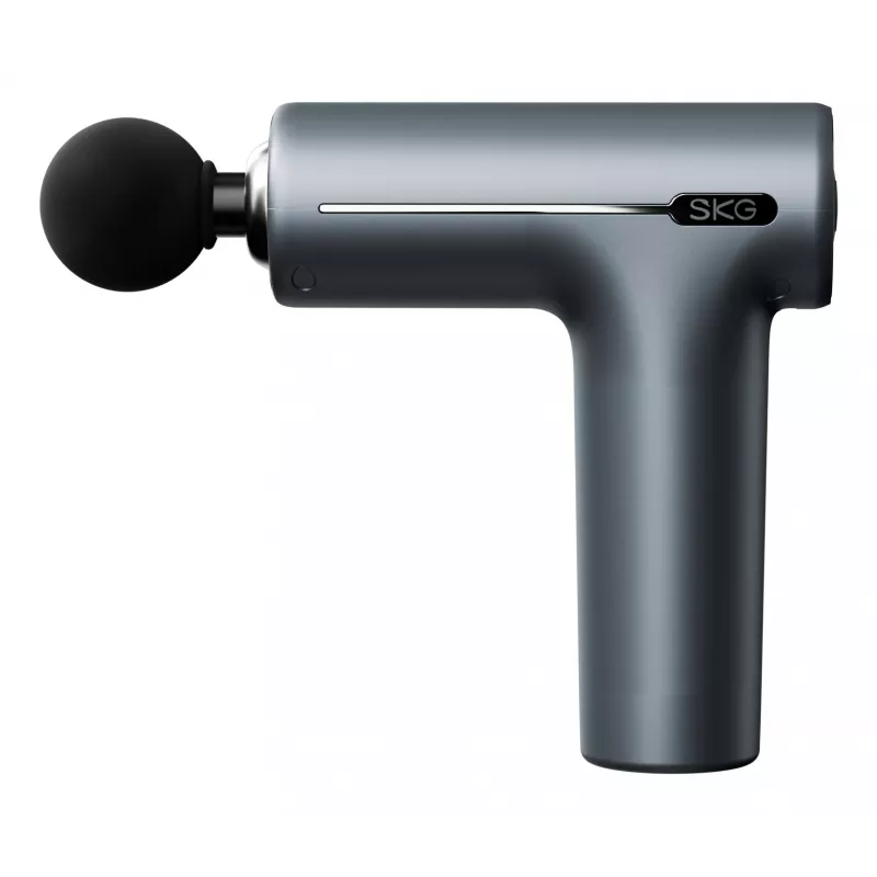 Massageador de pescoço e ombros percussão e vibração portátil SKG F1 Pro, bateria 10 W, cinzento, 461 g