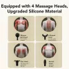 Massageador de pescoço e ombros percussão e vibração portátil SKG F1 Pro, bateria 10 W, cinzento, 461 g