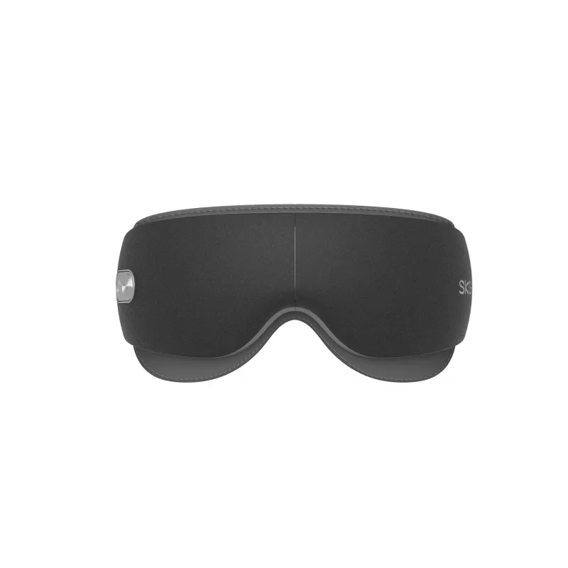 Massageador de olhos SKG ES500, alimentado por pilha, massagem por compressão, função de calor, 10 W, cinzento