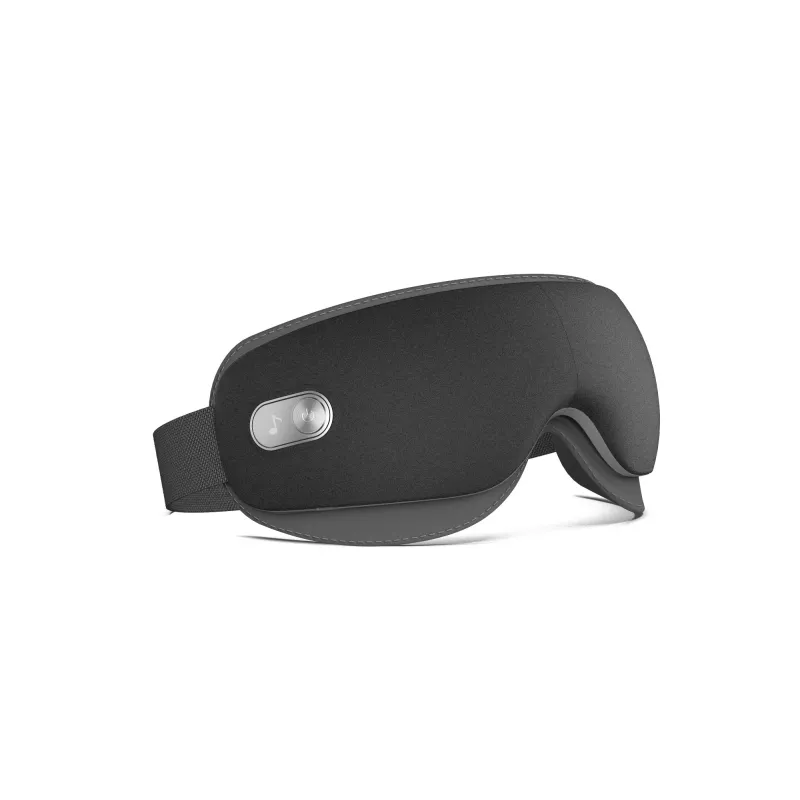 Massageador de olhos SKG ES500, alimentado por pilha, massagem por compressão, função de calor, 10 W, cinzento