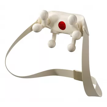 Massageador de pescoço e ombros SKG HS500-2, bateria 10W, bateria integrada, calor, 0,88 kg, branco
