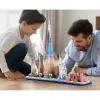 Puzzle 3D CubicFun City Line Dubai LED, 182 peças, 532×48 mm, a partir de 10 anos