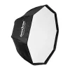 Softbox Godox SB-GUE120 preta 120 cm nylon com difusores e grelha