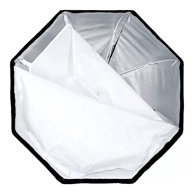 Softbox Godox SB-GUE120 preta 120 cm nylon com difusores e grelha