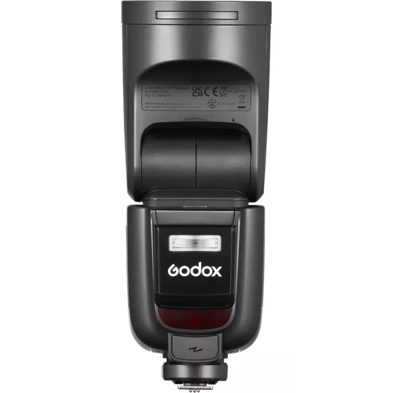 Flash para câmara de vídeo Godox V1Pro preto 1,5 s de tempo de reciclagem