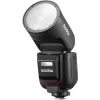 Flash para câmara de vídeo Godox V1Pro preto 1,5 s de tempo de reciclagem