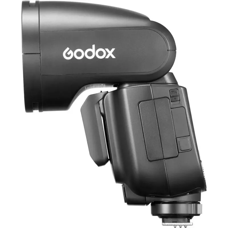 Flash para câmara de vídeo Godox V1Pro preto 1,5 s de tempo de reciclagem