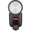 Flash para câmara de vídeo Godox V1Pro preto 1,5 s de tempo de reciclagem