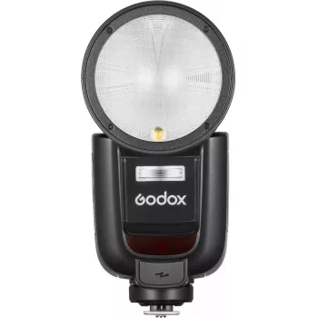 Flash para câmara de vídeo Godox V1Pro preto 1,5 s de tempo de reciclagem