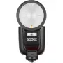 Flash para câmara de vídeo Godox V1Pro preto 1,5 s de tempo de reciclagem