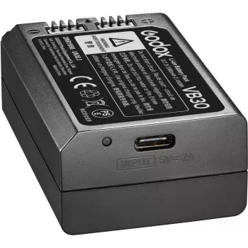 Flash para câmara de vídeo Godox V1Pro 1,5 s de tempo de reciclagem a bateria compatível com Sony