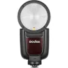 Flash para câmara de vídeo Godox V1Pro 1,5 s de tempo de reciclagem a bateria compatível com Sony