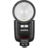Flash para câmara de vídeo Godox V1Pro 1,5 s de tempo de reciclagem a bateria compatível com Sony