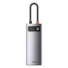 Baseus Metal Gleam USB 3.2 Gen 1 Type-C cinzento 100 W Power Delivery 4K Ultra HD