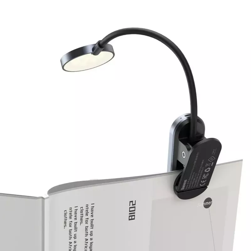 Candeeiro de mesa Baseus DGRAD-0G cinzento