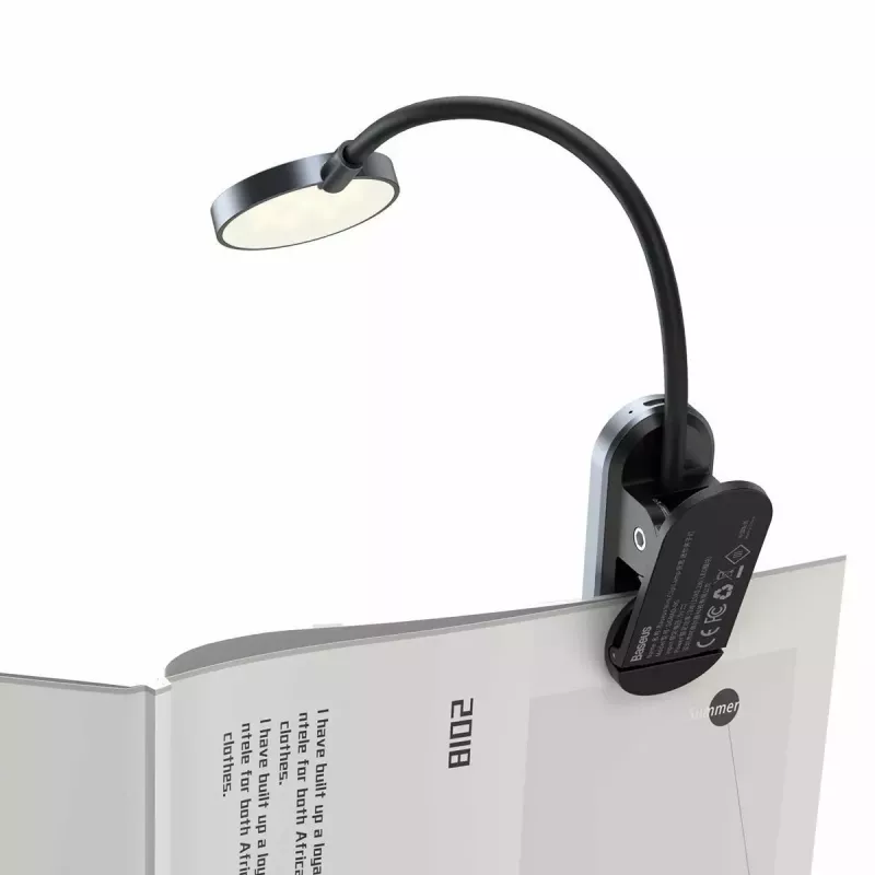 Candeeiro de mesa Baseus DGRAD-0G cinzento