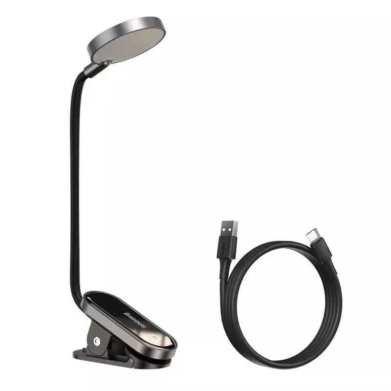 Candeeiro de mesa Baseus DGRAD-0G cinzento