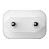 Fonte de alimentação Joyroom JR-TCF12 porta dupla 20W (USB-C x2) branco