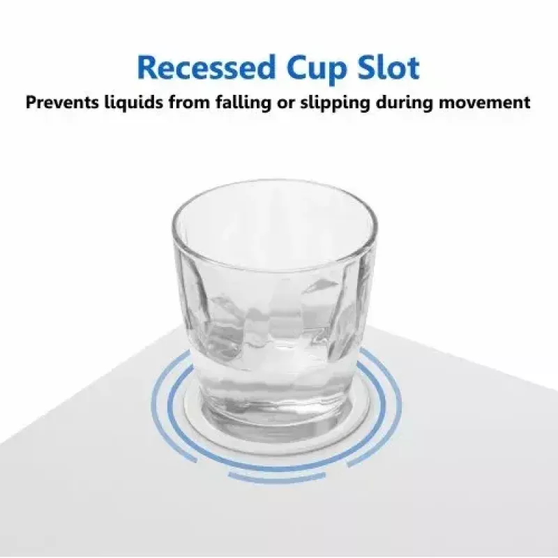 Mesa de altura ajustável up up W-1-20TMF — Branco, secretária de altura ajustável