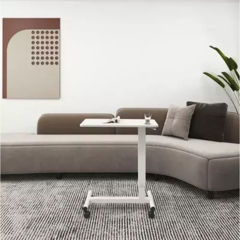 Mesa de altura ajustável up up W-1-20TMF — Branco, secretária de altura ajustável