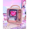 Altifalante portátil Mono Divoom Ditoo-Mic Mini Rosa