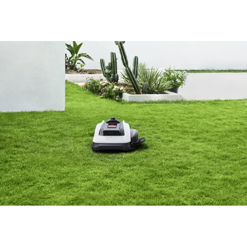 Ecovacs GOAT O1200 LiDAR PRO EU corta-relvas robótico a bateria preto, branco